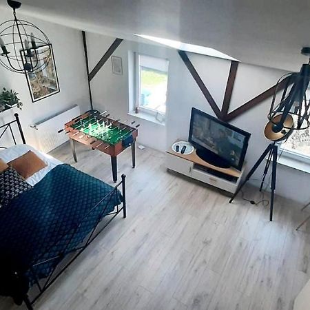 Attic Room Ełk Exteriör bild