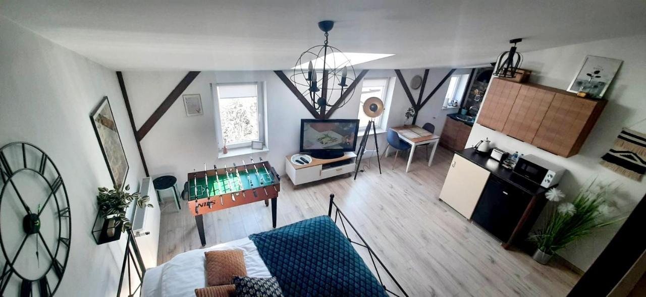 Attic Room Ełk Exteriör bild